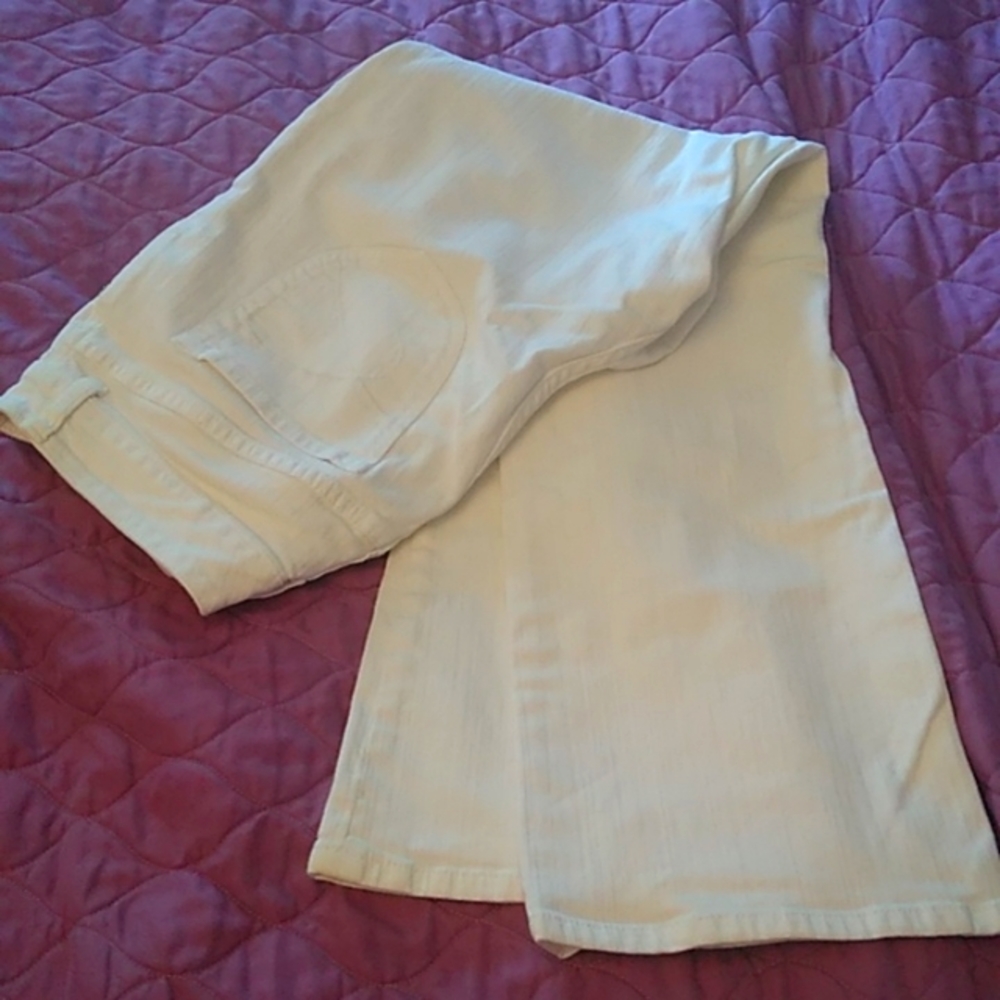 Chicos White slight flare jeans